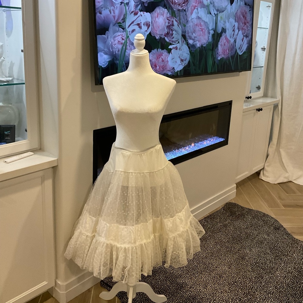 Vintage Tulle petticoat/slip